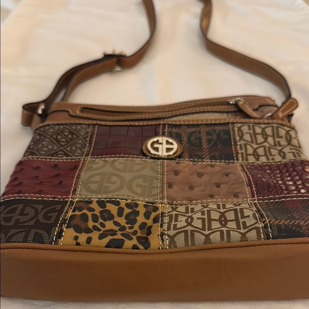 Giani Bernini Crossbody Patchwork Bag - image 7